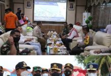 Gubernur Arinal Dampingi Kapolri dan Menhub Tinjau Arus Balik Lebaran 2022 di Pos Terpadu Pelabuhan Bakauheni