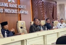 DPRD Provinsi Lampung Menerima Audiensi Bersama Dengan KONI Lampung