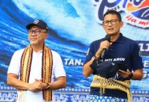 Liga Selancar Dunia Krui Pro Tahun 2022 Resmi Dibuka Menteri Pariwisata/Ekraf Sandiaga Uno