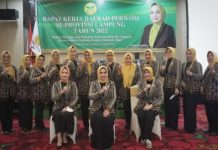 Riana Sari Arinal Buka Rakerda Perwosi Tahun 2022