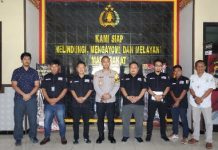 Kunjungi Polres:SMSI Way Kanan Audiensi Dengan Kapolres Way Kanan