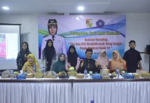 Ketua PKK Tubaba Hadiri Seminar Dalam Rangka Hari Anak Nasional