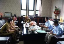 Pj. Bupati Tubaba Menerima Audiensi Bank Lampung KCP Dayamurni