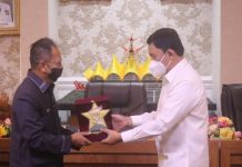 Ketua DPRD Provinsi Lampung menerima kunjungan Tim PKDN Peserta Didik Sespimti Polri Dikreg Ke-31