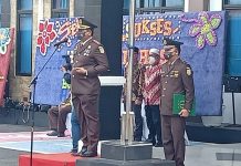 Kejari Lampura Gelar Upacara, Peringati HBA