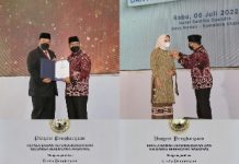 Gubernur Lampung dan Ketua Tim Penggerak PKK Meraih Penghargaan 2022 Dari BKKBN