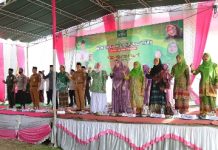 Wagub Chusnunia Hadiri Pengajian Akbar Triwulanan Muslimat NU Lampura