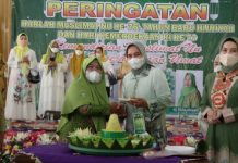 Ketua TP PKK Provinsi Lampung Hadiri Pengajian Akbar Harlah Muslimat NU ke-76 di Way Kanan