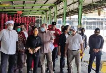 Mingrum Gumay Dampingi Puan Maharani Lakukan Pelepasan Ekspor Nanas GGP