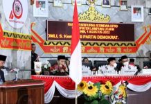 DPRD Lampura Gelar Rapat Paripurna Istimewa Pergantian Ketua Dewan