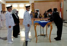 Lantik 212 Pejabat Administrator dan Pengawas, Lekok Ingatkan Seluruh Pejabat Tidak Terlibat Pungli
