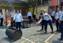 Tingkatan Kinerja Tugas, Kadivpas Kemenkumham Lampung Beri Penguatan Petugas LP Kotabumi