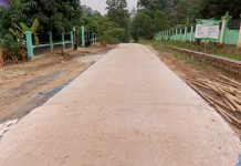 Desa Tanjung Raya Realisasikan Pembangunan Rabat Beton