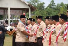 Apel Besar Hari Pramuka Ke-61 Tingkat Daerah Lampung