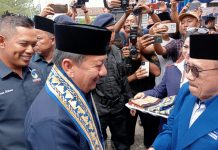Herman. HN Hadiri Rakerda Partai Nasdem Lampung Utara