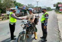 Polres Mesuji Gelar Operasi Zebra Krakatau 2022.