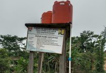 Desa Bangun Jaya Menerima Program Pembangunan Perpipaan Sanitasi