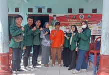 PMII Rayon Ekonomi dan Bisnis Islam komisariat Raden Intan Galang dana untuk Lamsel