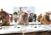 Gubernur Arinal Melakukan Gerakan Tanam Cabai di Kabupaten Pesawaran