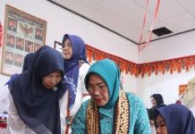 TP PKK Provinsi Lampung Melaksanakan Kunjungan Kerja ke Kabupaten Pesisir Barat