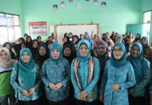 Kunjungan Kerja di Kabupaten Way Kanan, TP PKK Provinsi Lampung disambut Wakil Bupati