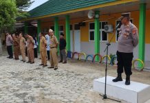 Sambangi SMAN 1 Simpang Pematang, Sat Binmas Polres Mesuji Berikan Penyuluhan