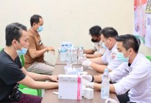 Polres Mesuji Cek Kesehatan Tahanan