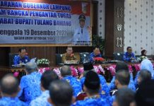 Sekdaprov Fahrizal Darminto Meminta Pj Bupati Tulangbawang Memastikan Kegiatan Pembangunan dan Pelayanan Publik Tetap Berjalan Sesuai Rencana