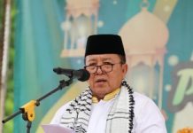 Gubernur Arinal Djunaidi dan Ibu Riana Bersama Ribuan Masyarakat Ikuti Pengajian Akbar Pemprov Lampung di Seputih Agung, Lampung Tengah