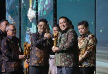 Gubernur Arinal Terima Penghargaan Anugerah Perkebunan Indonesia Tahun 2022 dari Kementerian Pertanian RI