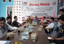 Bincang Pemilu, KPUD Lampura Libatkan Media Sebagai Strategi Peningkatan Pertisipasi Masyarakat