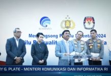 Kemenkominfo RI dan Polri Tandatangani MoU untuk Menciptakan Penyelenggaraan Pemilihan Umum 2024 yang Aman dan Berkualitas