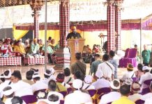 Gubernur Resmikan Pura Catur Parahyangan Maha Gotra Pasek Sanak Sapta Rsi di Kabupaten Lampung Tengah