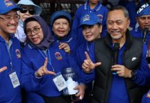 Bang Zul, Hadiri Olahraga Pagi Bersama Keluarga Besar FK-PLP di Senayan