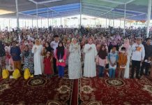 Wagub Chusnunia dan Ketua TP. PKK Provinsi Lampung Hadiri Pengajian Akbar di Kabupaten Way Kanan