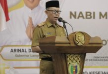 Pemprov Lampung Gelar Peringatan Isra Mi’raj Nabi Muhammad SAW 1444 H.dan HUT Provinsi Lampung ke-59