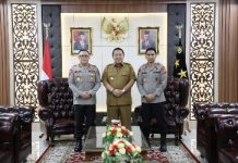 Pisah Sambut Kapolda Lampung, Gubernur Arinal Sampaikan Terimakasih Atas Pengabdian Irjen Pol. Akhmad Wiyagus dan Selamat Bertugas kepada Irjen. Pol. Helmy Santika