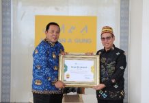 Gubernur Arinal Raih Penghargaan atas Dukungan terhadap Penyelenggaraan Kegiatan Statistik Sektoral di Pemerintahan Provinsi Lampung