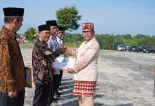 Peringati Hardiknas dan Hari Otonomi Daerah ke-27, Ini Pesan Sulpakar Saat Pimpin Upacara!