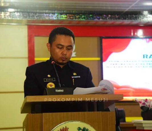 DPRD Mesuji Bahas Dua Ranperda, Tentang Perubahan Tata Ruang Dan Retribusi Daerah