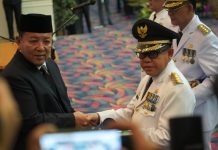 Dikukuhkan…!…Sulpakar Masih Dipercaya Nakhodai Mesuji Periode 2023-2024