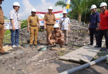Pemkab Mesuji Tepati Janji, Desa Sri Tanjung Dibangun Menara BTS atasi Blank Spot