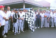 Peringati HUT Lampung Utara Ke – 77, Pemkab Gelar Jalan Sehat