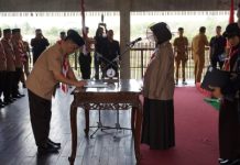 Wagub Chusnunia Lantik Pj Bupati M. Firsada Sebagai Ketua Majelis Pembimbing Cabang Tulangbawang Barat