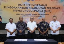 Kemendagri Kumpulkan Gubernur Bupati/Walikota Se-Papua, Tunggakan Beasiswa Papua Selesai Paling Lambat 11 Agustus 2023