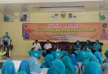 Buka Kegiatan Sosialisasi Pekarangan Pangan Lestari Hatinya PKK, Pori Karlia Sulpakar Minta Kader Serius