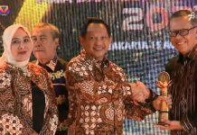 Gubernur Arinal Raih Penghargaan Upakarya Wanua Nugraha 2023 dari Kementerian Dalam Negeri