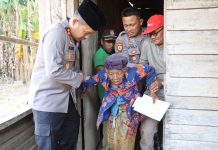 Polres Mesuji kembali Salurkan Bantuan ke Masyarakat
