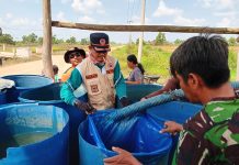 Tangkal El Nino, Pemkab dan Perusahaan di Mesuji Telah Salurkan 240 ribu Liter Air Bersih ke Masyarakat