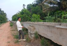 Tak Kunjung Rampung Pengerjaannya, Proyek Irigasi Gantung Milik BBWS-MS Syarat Mark-Up